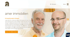 Desktop Screenshot of amer-immobilien.de